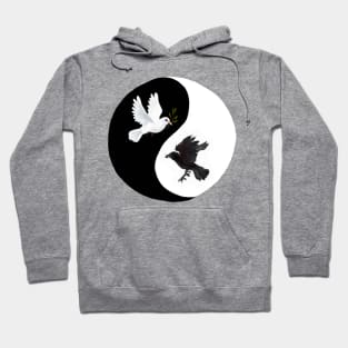 War and Peace Yin Yang Hoodie